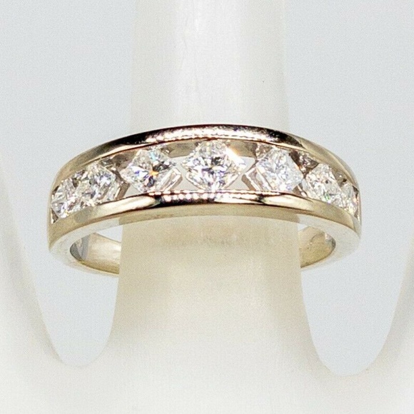 PRINCESS CUTS (2CT TOTAL)SET DESIGNER RING